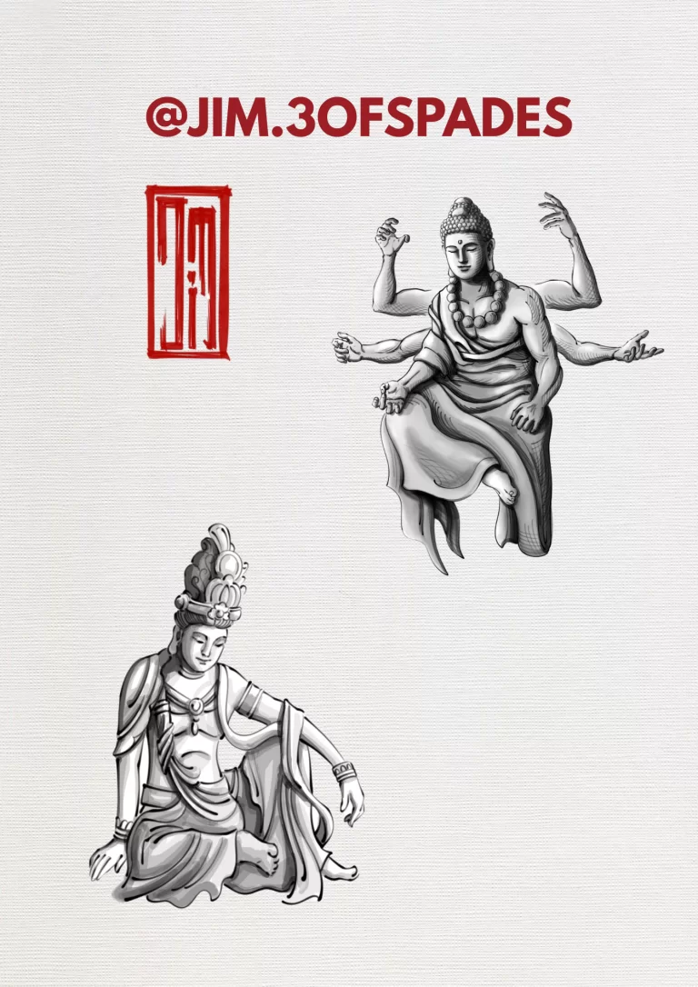 Religious tattoo design