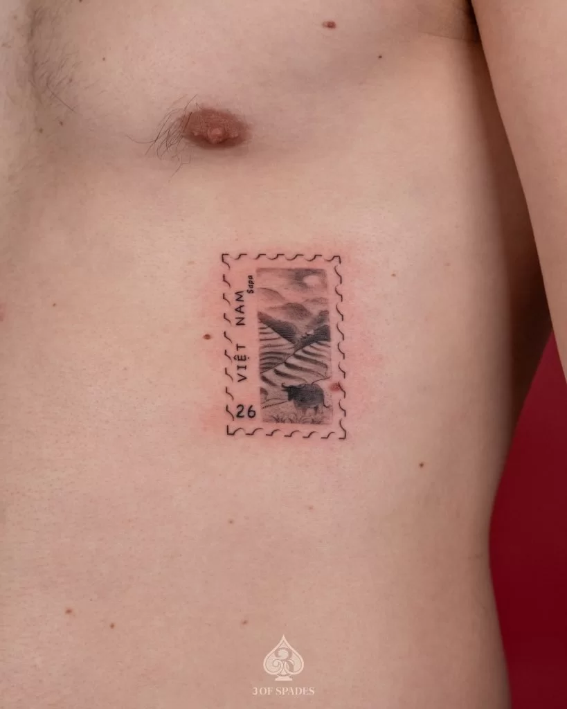 Sapa Vietnam Tattoo. 