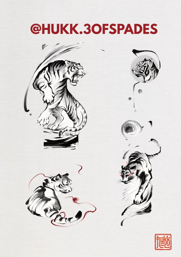 Tiger Tattoo desin 03