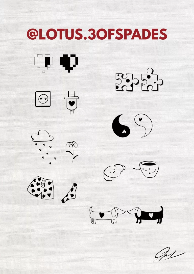 couple Tattoo design 1