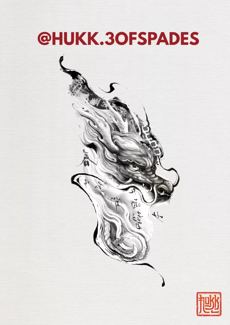 dragon tattoo design 4