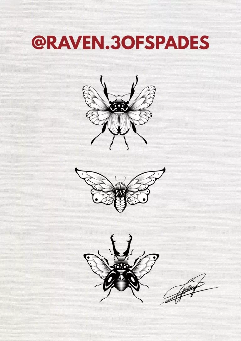 Butterfly Tattoo in hanoi