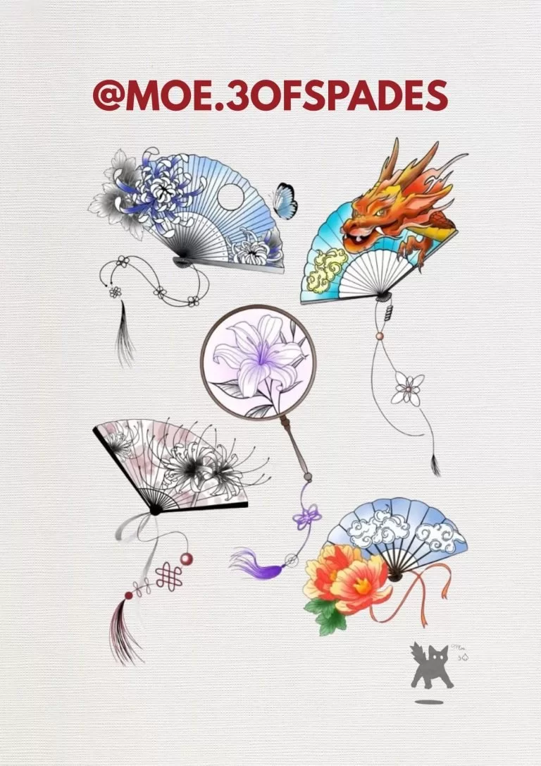 Fan Tattoo Idea Collection7