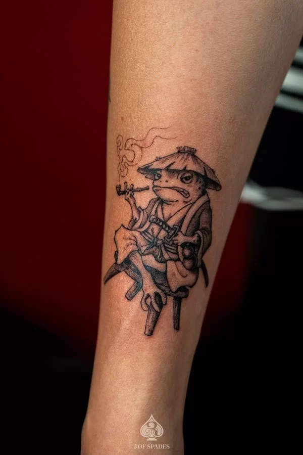 3 of Spades Hanoi Tattoo