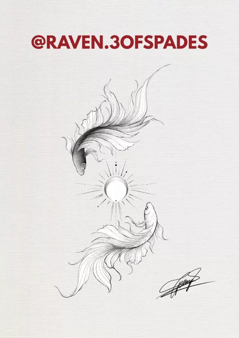 Koi Fish Tattoo in Hanoi
