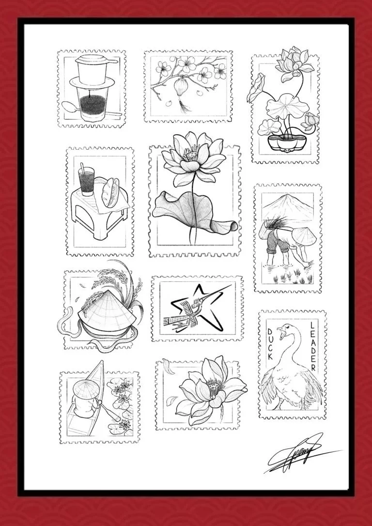 Stamp Tattoo in Hanoi