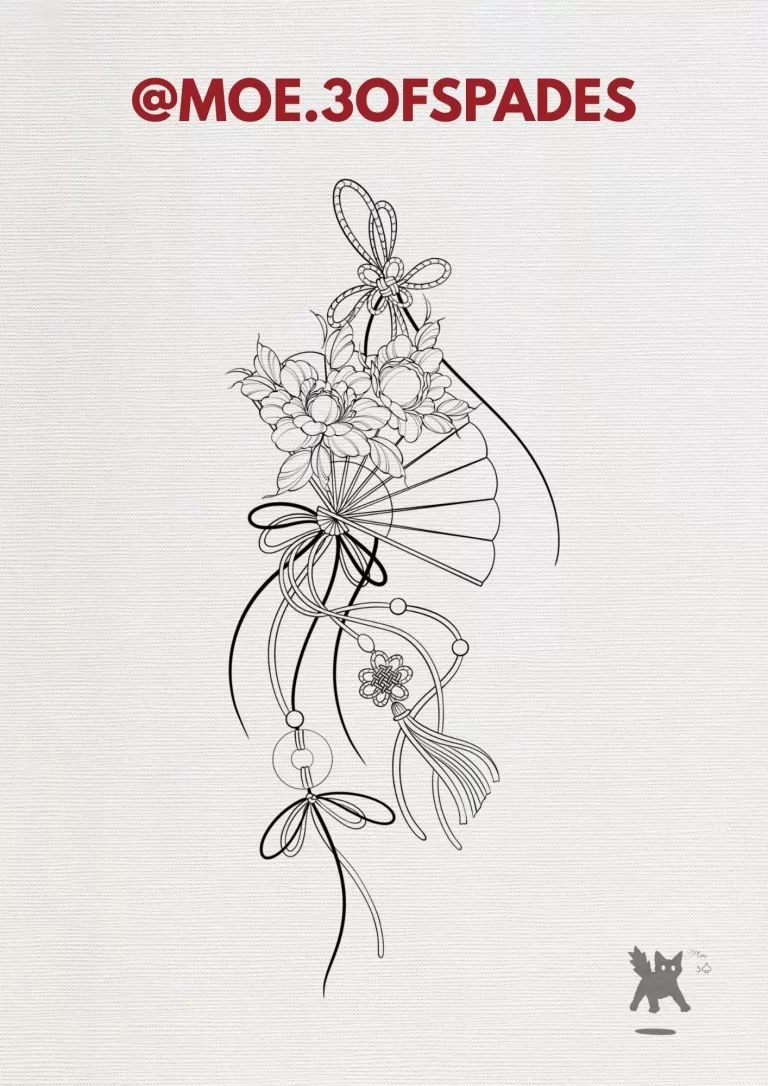 Fan tattoo ideas hanoi old quarter