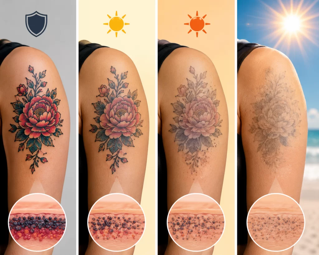 Can the Sun Ruin a New Tattoo?