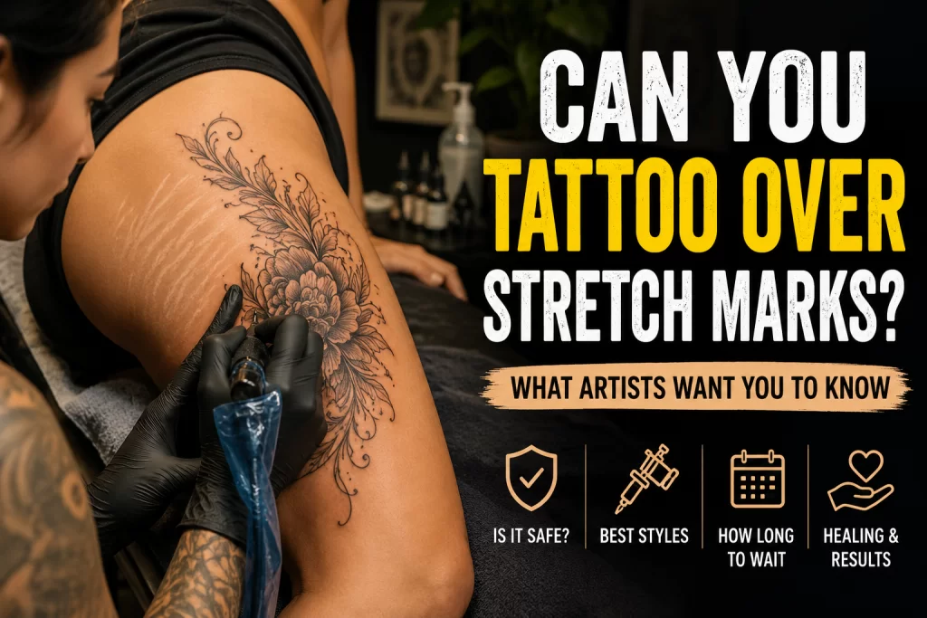 Can You Get Tattoos Over Stretch Marks? Complete Guide