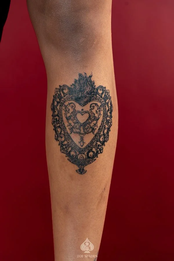 Gothic Heart Tattoo
