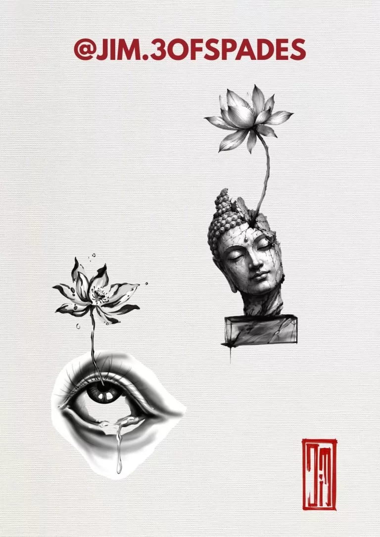 Surrealism Tattoo design 3 hanoi