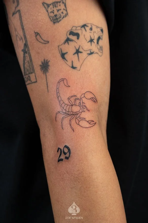 3 of Spades Hanoi Tattoo