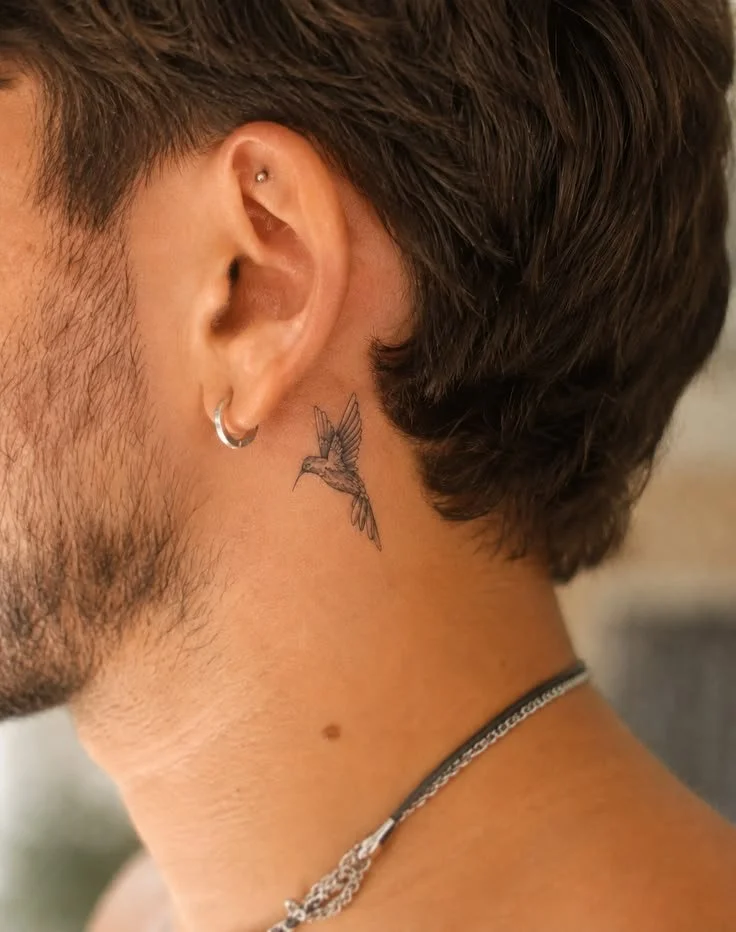 2026 behind ear tattoo 