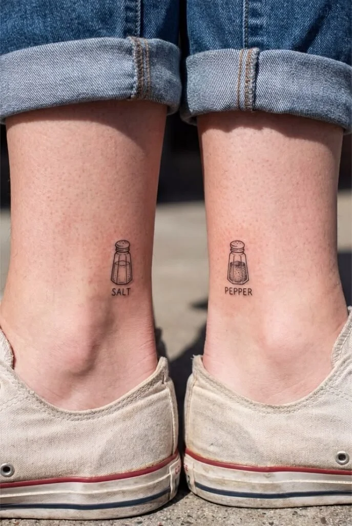 10 ideas for cute couple tattoo