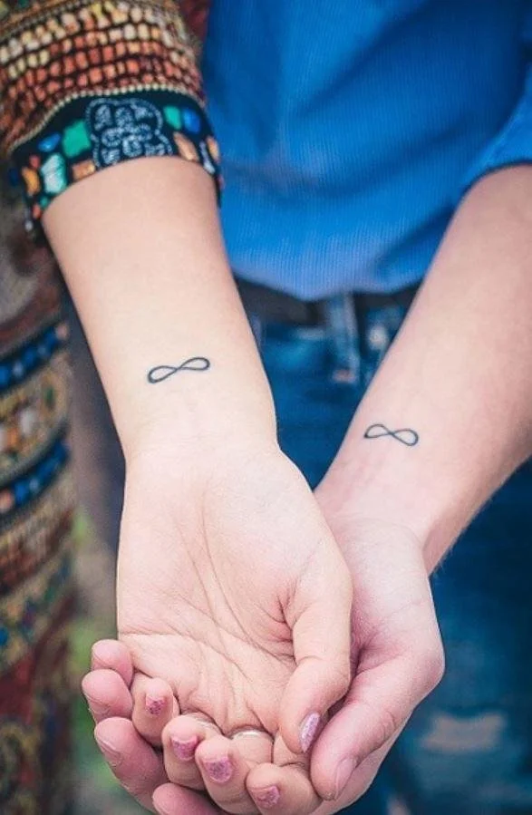 idea for couple tattoo infinity symbol