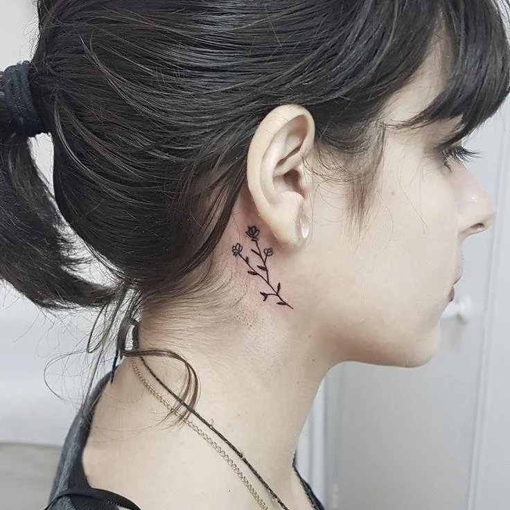neck tattoo idea title