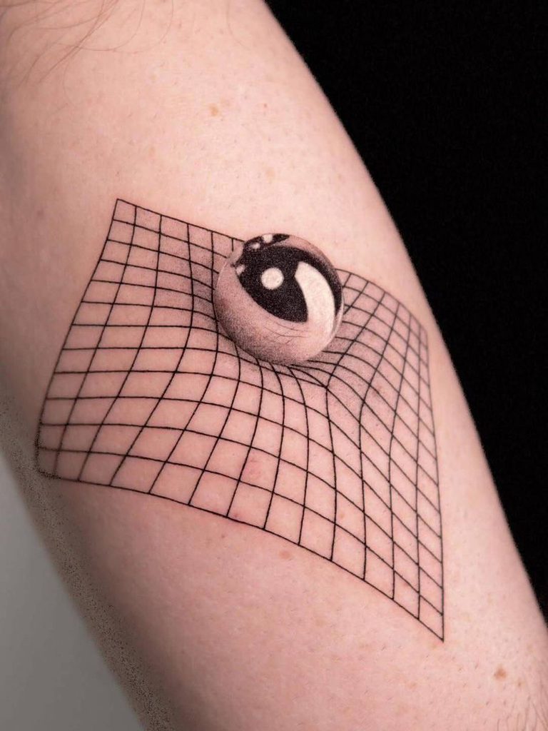 Geometric | 3D Realism Tattoo