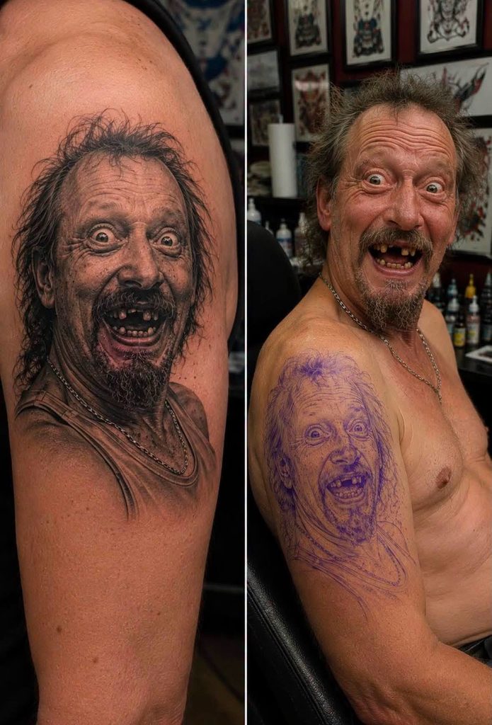 Portrait | 3D Realism Tattoo