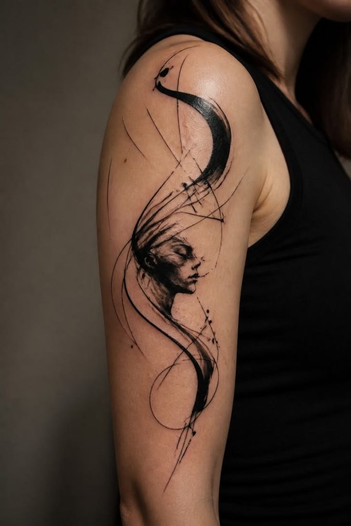 Abstract sample for Half Sleeve Tattoo