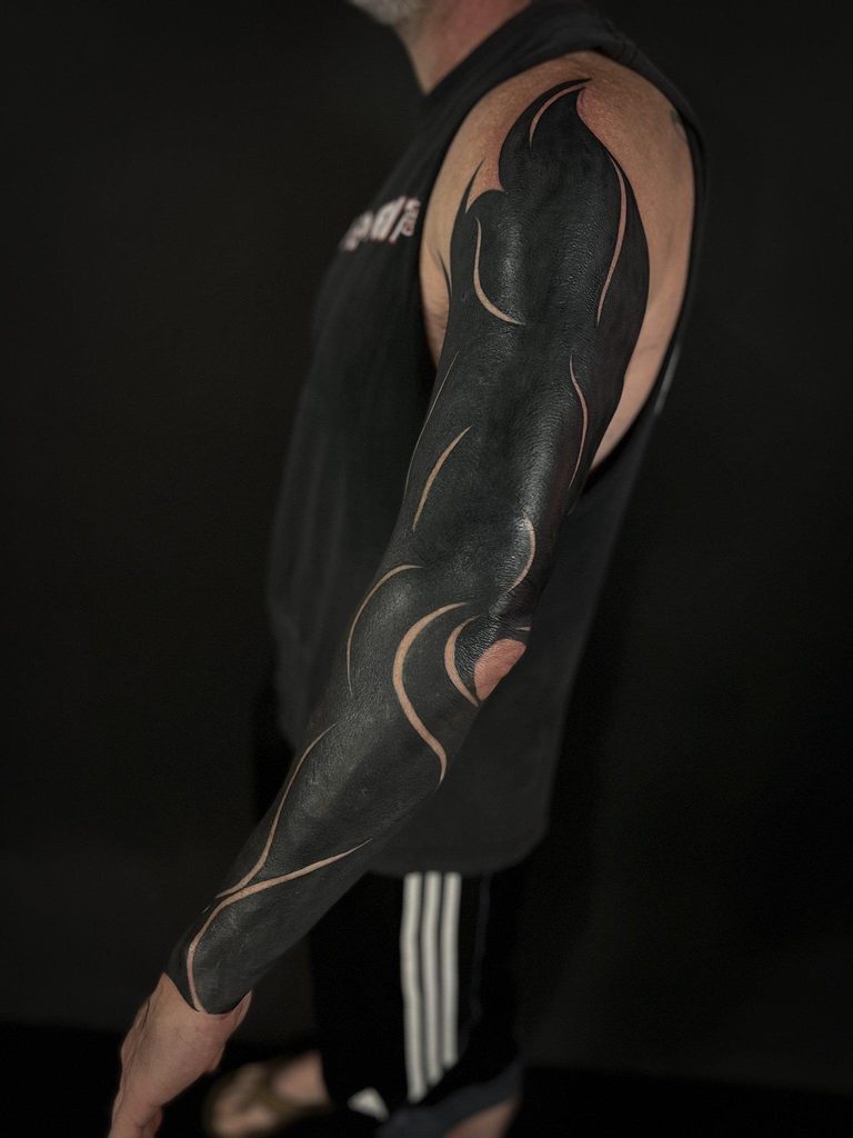 How Did Blackwork Tattoo History Evolve 