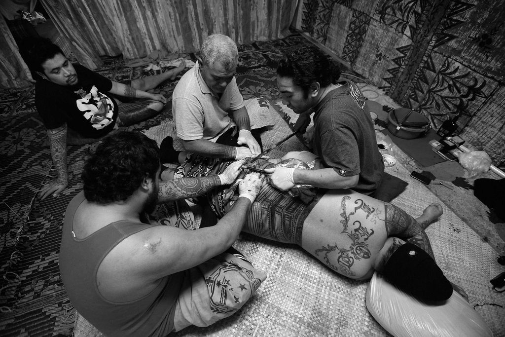 Blackwork Tattoo History and Polynesian tattoo traditions