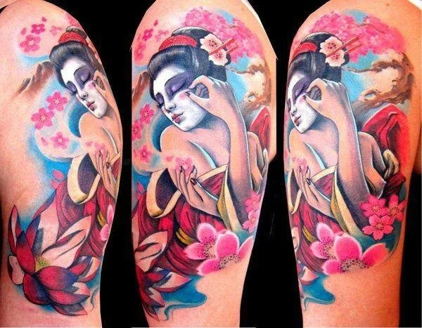 Why Does a Geisha Tattoo Symbolize Beauty and Elegance?
