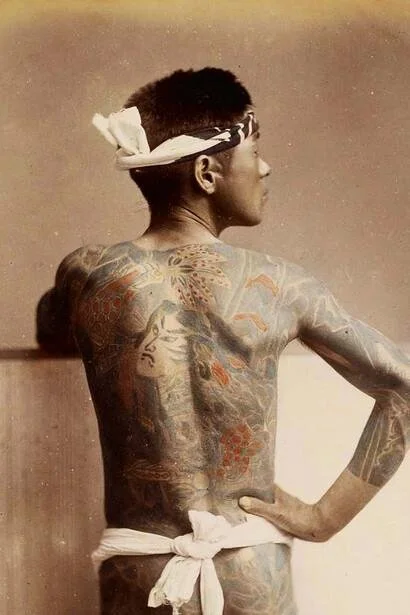 yakuza attached to japanese tattoo