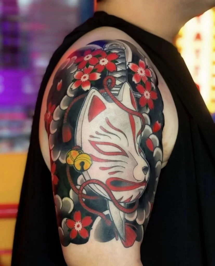 Japanese Kitsune Tattoo