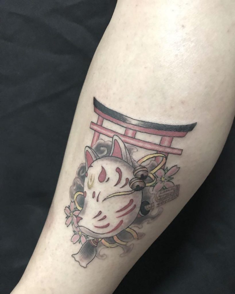 Kitsune Tattoo and Torii Gate story