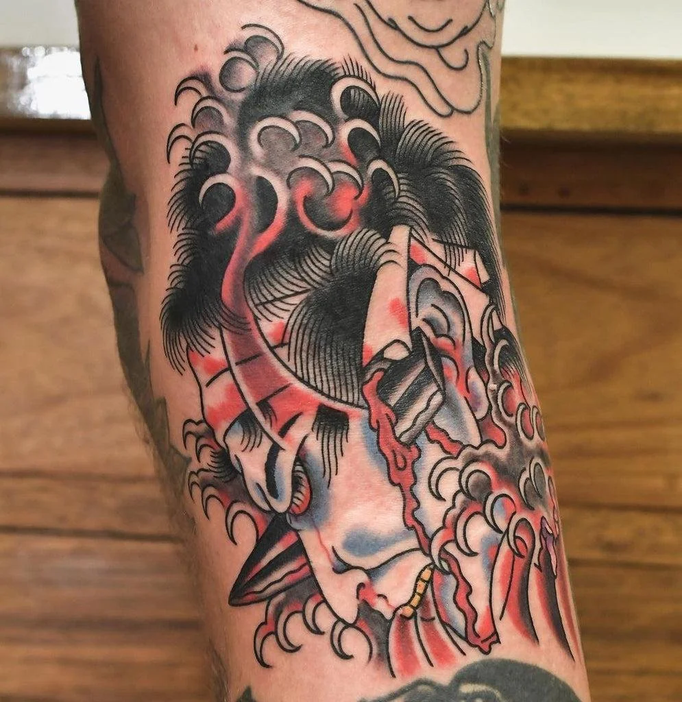 What Does a Namakubi Tattoo Mean?