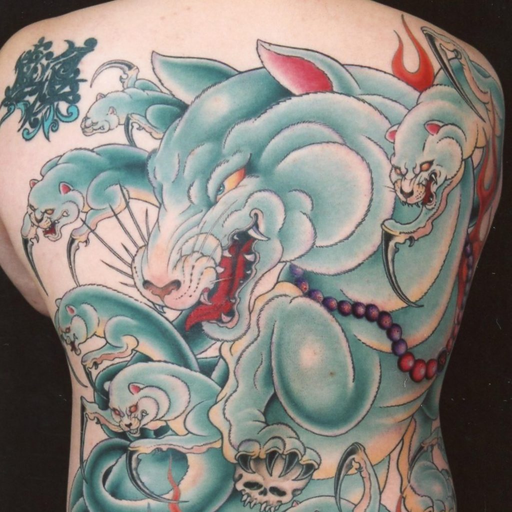 a Nine-Tailed Kitsune Tattoo idea