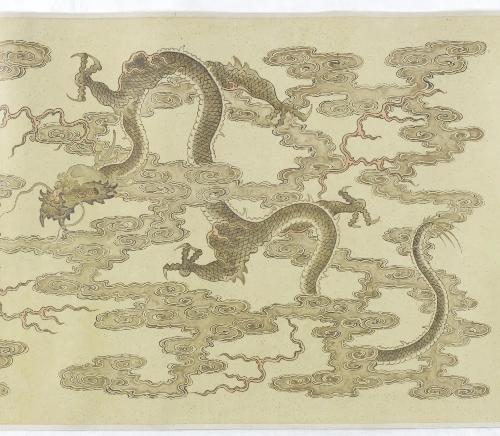 Oldschool Dragon Tattoo and the meaning of a dragon varies considerably between traditions.