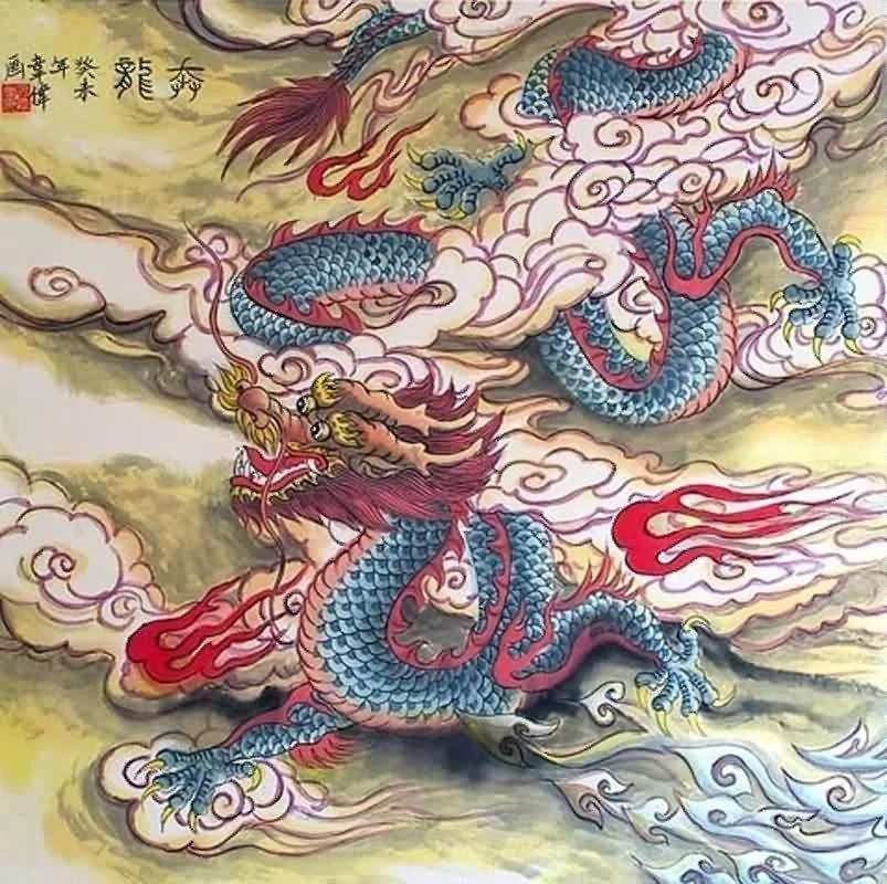 Oldschool Dragon Tattoo Mythology Come From?