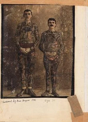 Oldschool Tattoo History European and American tattoo practices