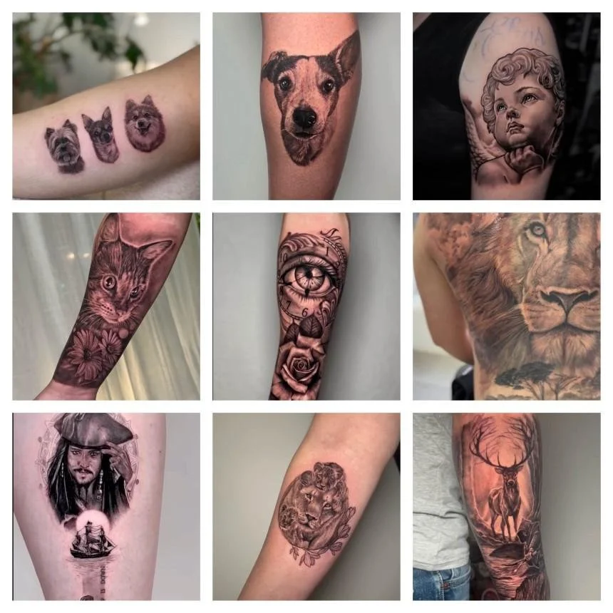 4 Realism Tattoo Styles