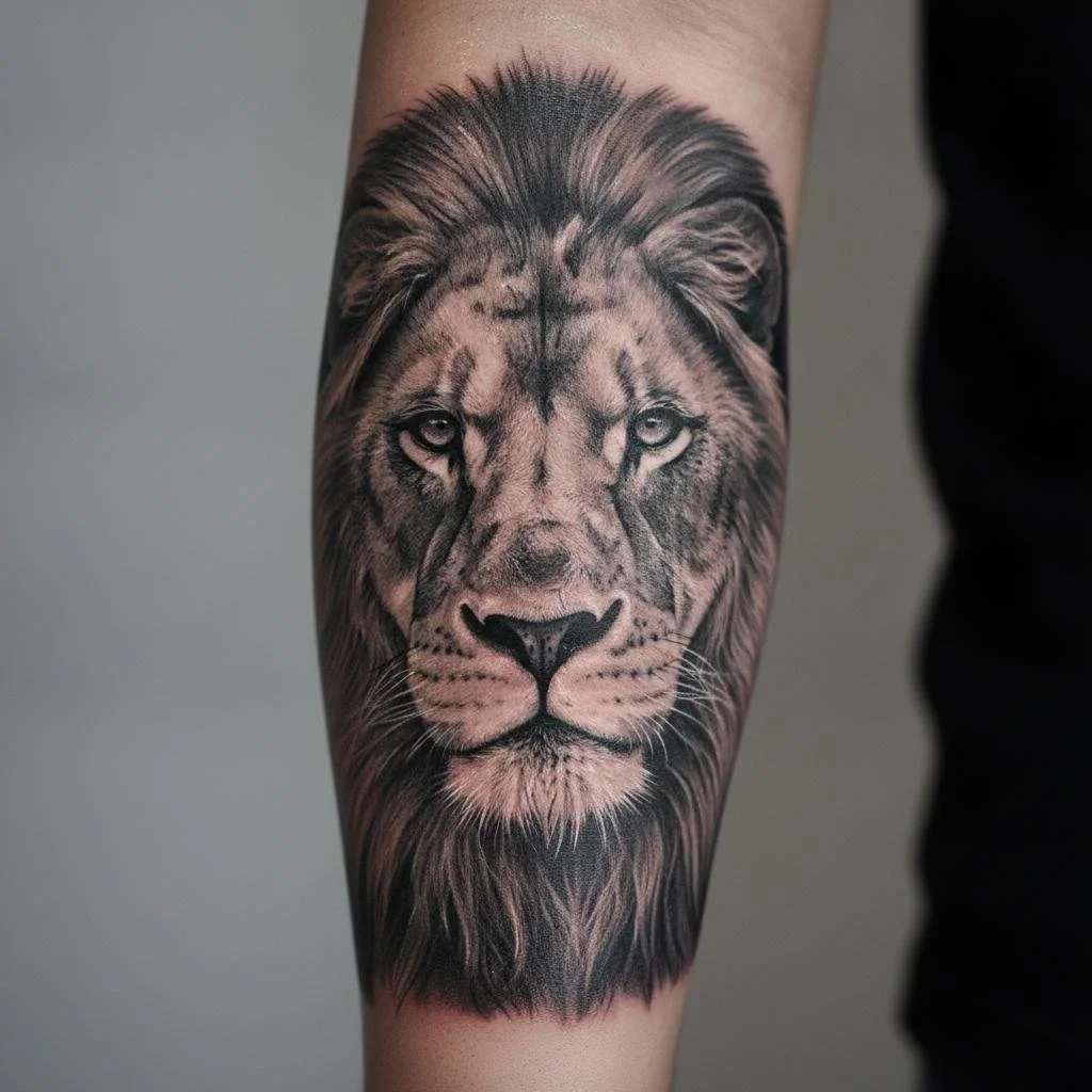 Realism tattoos often use subtle boundaries