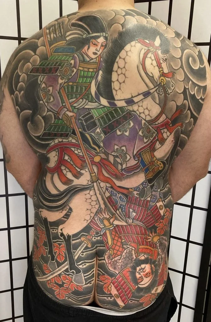 Courage and Samurai Tattoo