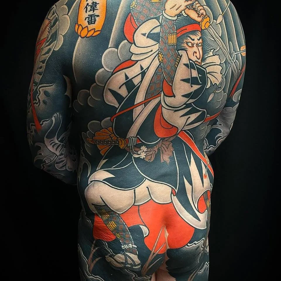 Samurai Tattoo Represents Loyalty