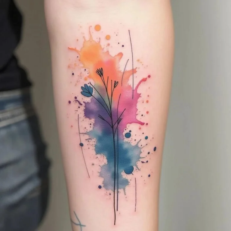 Watercolor Tattoo History: From Painting to Skin