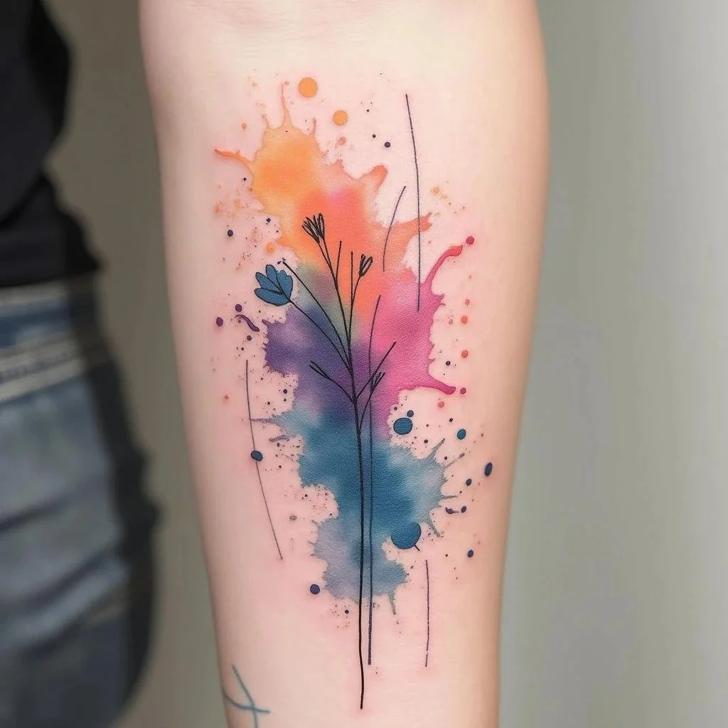 Watercolor Tattoo History: From Painting to Skin