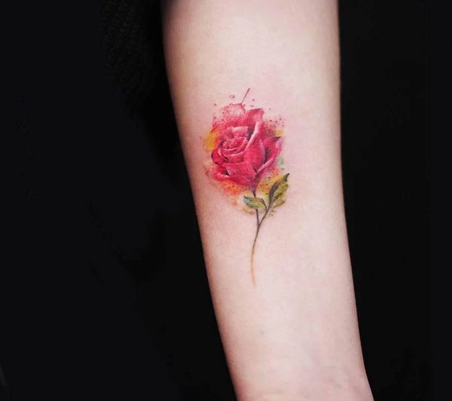 Watercolor Tattoo History becomes clearer when compared with the visual principles of traditional tattoo styles.