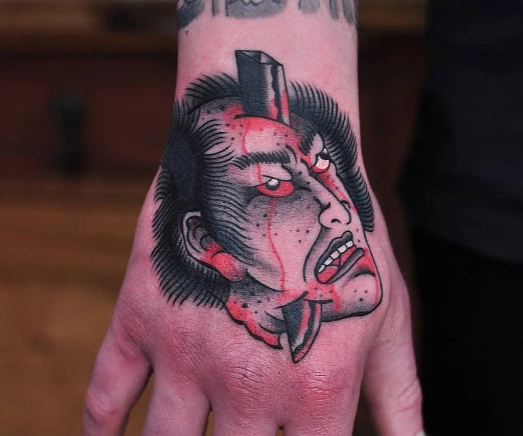 Namakubi Tattoo in Japan