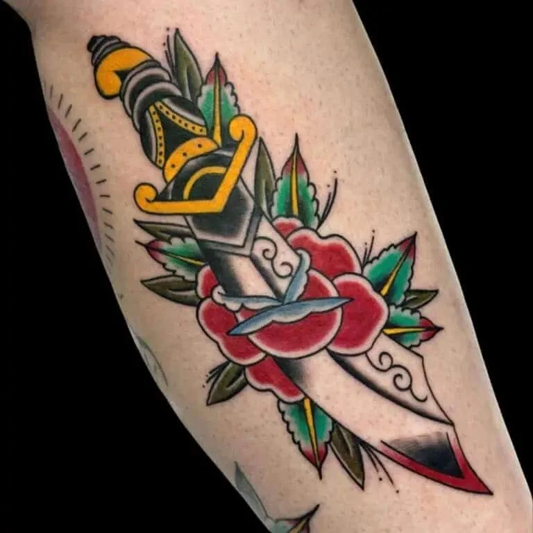 Oldschool Tattoo Art relies on visual clarity.