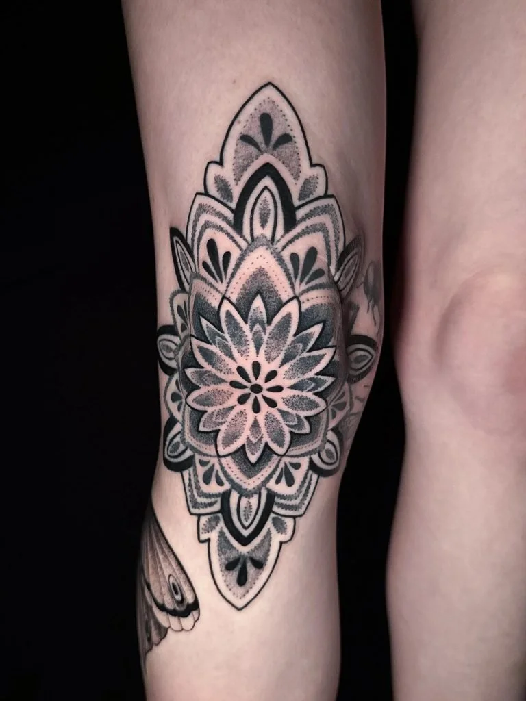 Knee: A Sensitive Tattoo Position Around a Major Joint